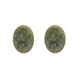 2 set med heta spa massagesten uppvärmd grön jade kropp avslappnande massage stenar