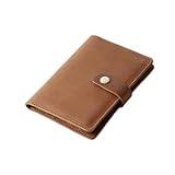 WolFum plånbok herrplånbok passfodral män stor kapacitet pass korthållare myntväska (färg: A, storlek: En storlek), a, En storlek