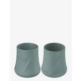 Silicone Baby Cup 2-Pack Harmony Green