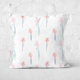 Single Flowers Square Cushion - 50x50cm - Soft Touch