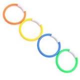 SHEIN 4pcs/Pack Swimming Pool Diving Toys Underwater Training Diving Rings