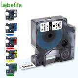Labelife 45013 45010 1PC Multicolor Compatible Dymo D1 label tape 12mm 45018 40918 for Dymo LabelManager Maker 160 280 210 260P