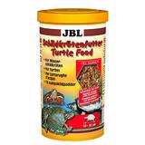 JBL huvudfoder för vattensköldpaddor från 10–50 cm, naturfoder med pinnar, sköldpaddsfoder