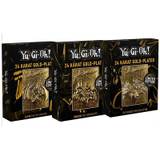 Yu-Gi-Oh Three Magic Gods 24k Gold Gold-plated Winged Dragon Giant God Soldier Sky Dragon Limited Metal Card