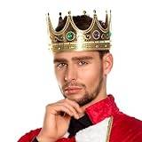 Hatt kung krona herr fin klänning födelsekyrka medeltida bok dag vuxen kostym tillbehör