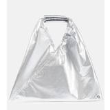 MM6 Maison Margiela Japanese Mini faux leather tote bag - silver - One size fits all
