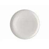 Rosenthal Jade lyft vit frukosttallrik 21 cm – benporslin tallrik för frukost, desserttallrik rund, tårttallrik, för diskmaskin och mikrovågsugn, höjd 2,0 cm, vit