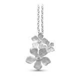 CATWALK EXCLUSIVE – Halsband Flower 925 rhod silver