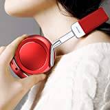Rock Space Trådlösa Bluetooth-hörlurar S9 Bluetooth-hörlurar Bluetooth 4.2 utrustade med brusreducering brusreducering kompatibel med [Samsung, Xiaomi, Huawei, etc.] (Röd)