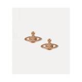 Mini bas relief earrings - NS / Rose gold
