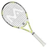Mantis Unisex vuxen TSR503G1 250 CS III tennisracket – vit och gul, 76 cm