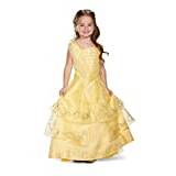 Disguise Belle Ball Gown Prestige Movie Costume, Yellow, Medium (3T-4T)