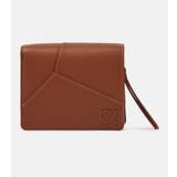 Loewe Anagram leather wallet - brown - One size fits all