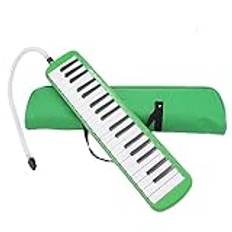 WEJIUAFB Melodica 37 tangenter med bärväska, Air Piano Keyboard Melodica för nybörjare, bärbart vindmusikinstrument med munstycksrör
