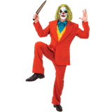 Mens Joker Halloween Movie Costume - One Size