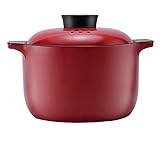 glass cooking pot Ceramic Casserole Multi Red Round Cooking Soup Pot Household Kitchen Supplies Frying Pan pot