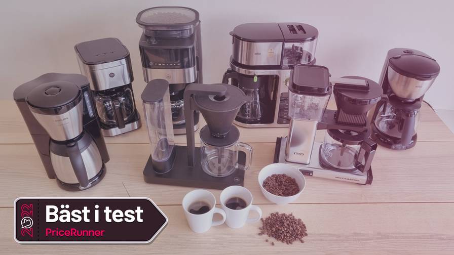 Bild: Bäst i test kaffebryggare - hitta den bästa kaffebryggaren.