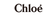 Chloé Logotyp