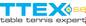 TTEX table tennis expert Logotyp