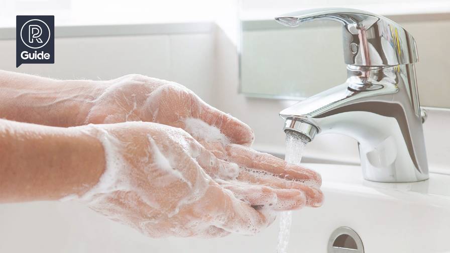 Basal handhygien med tvål och handsprit