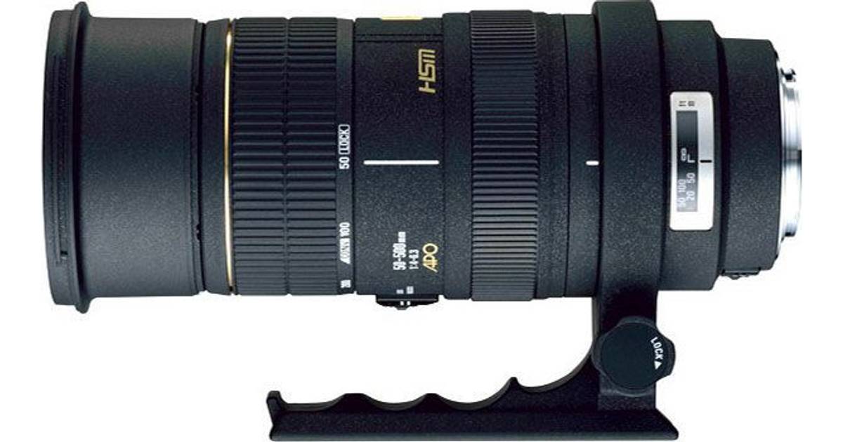 Sigma Apo 50-500mm F4-6.3 EX DG HSM for Nikon/Fujifilm • Se priser