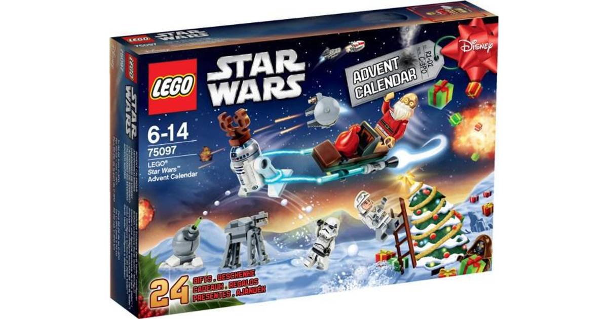 SEALED LEGO 75097 Star Wars Advent Calendar 2015 Santa C-3PO Reindeer R2 NEW