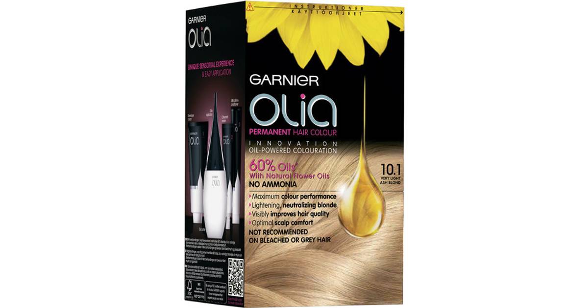 10. Garnier Olia Bold Permanent Hair Dye - 9.2 Rose Gold Blonde - wide 7
