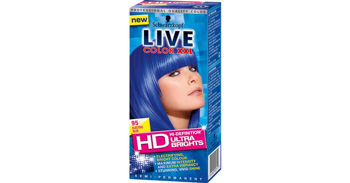 Live Colour Ultra Brights Electric Blue Hair Dye by Schwarzkopf - wide 7