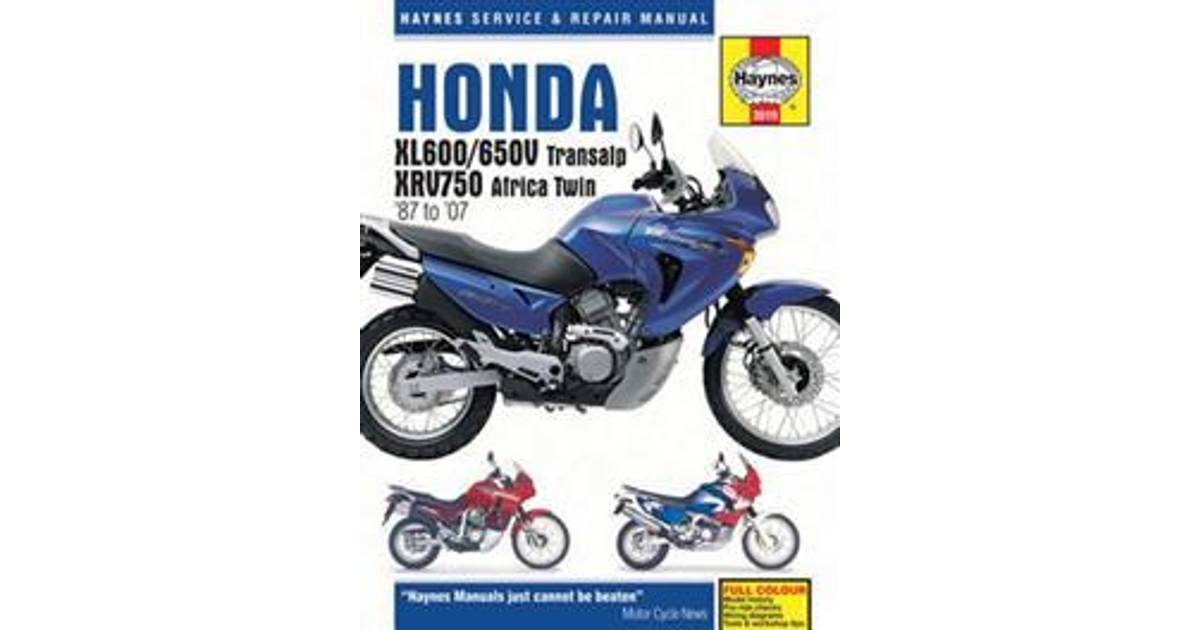 Honda Xl600/650v Transalp & Xrv750 Africa Twin '87 to '07