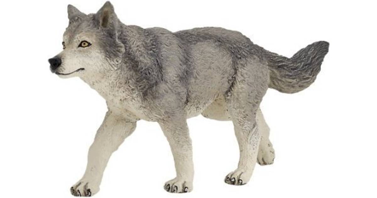 NEU PAPO 53012 Graue Wölfin Wolf Safari Tierfiguren Waldtiere K13 