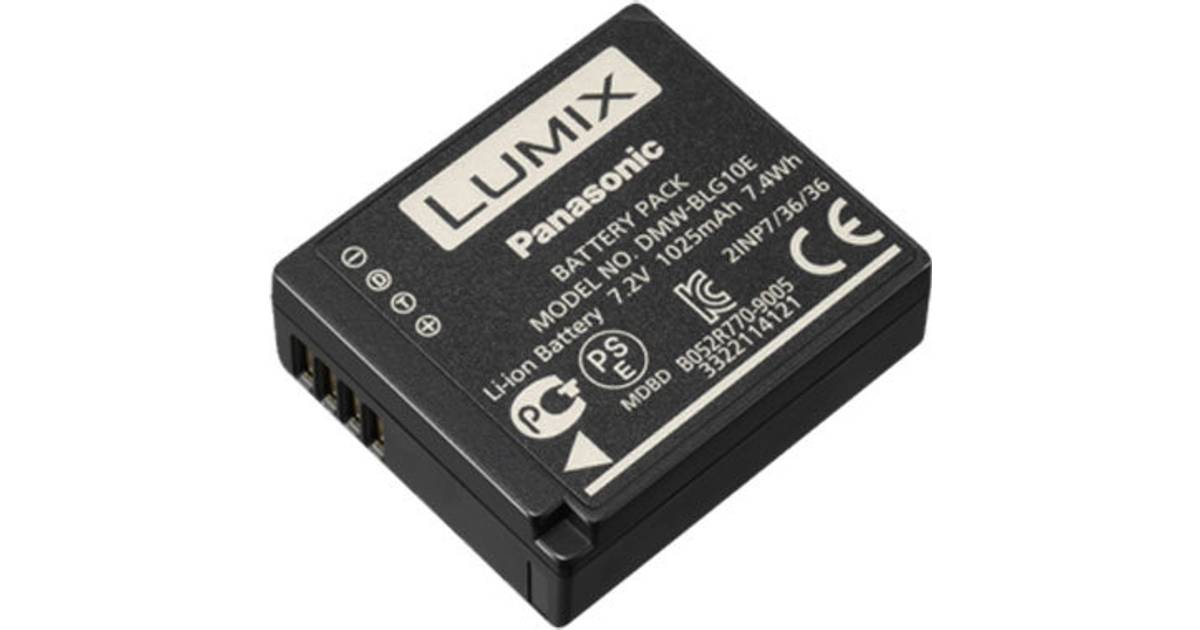 Batería de repuesto recargable y cargador dual compatible con Panasonic Leica BP-DC15 etc. DC-LX100 II GX85 DMC-GF6 DMW-BLG10 BLG10E DMW-BLE9 GX80