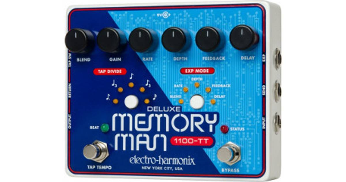 Electro Harmonix Deluxe Memory Man 1100-TT • Priser »