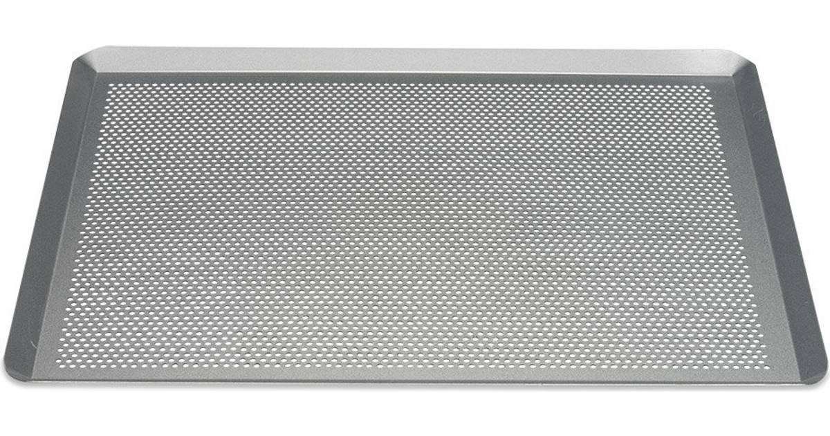 Steel Patisse Silver Top Baking Sheet Perforated 40 x 30 x 1 cm Silver