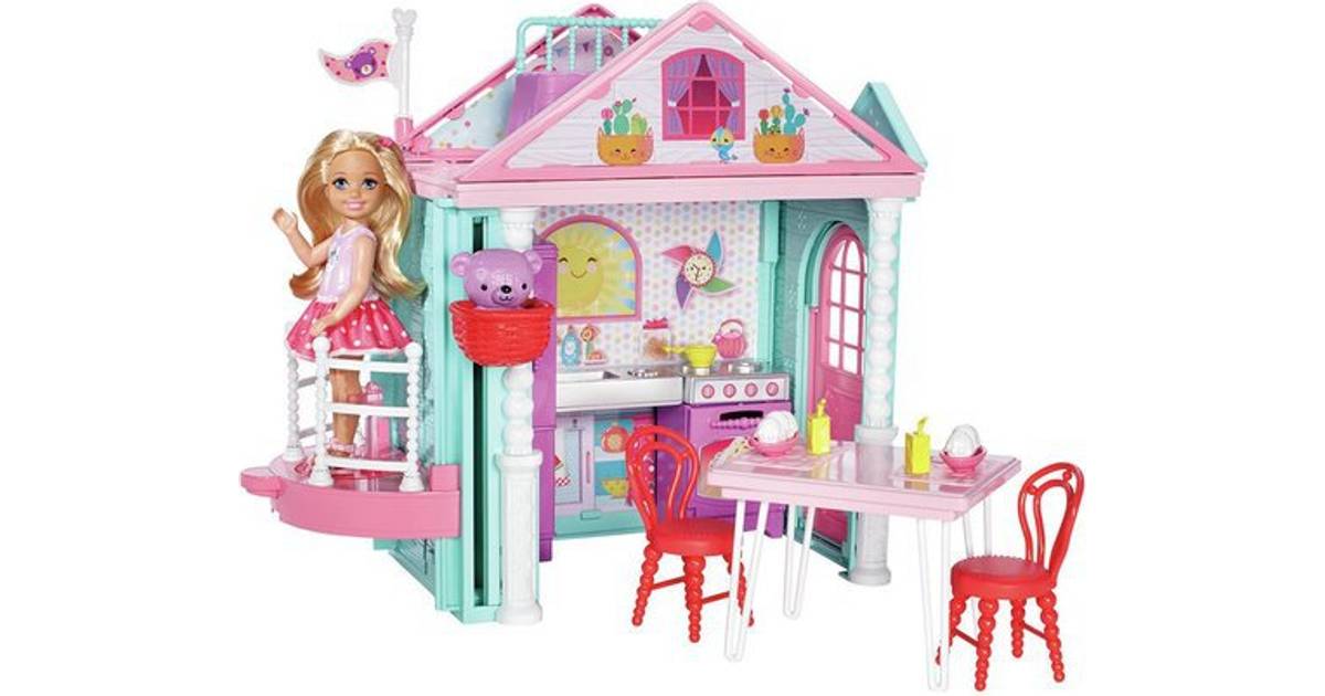 poupée Filles Cadeau Barbie Club Chelsea Playhouse Play Set cuisine et mobilier 