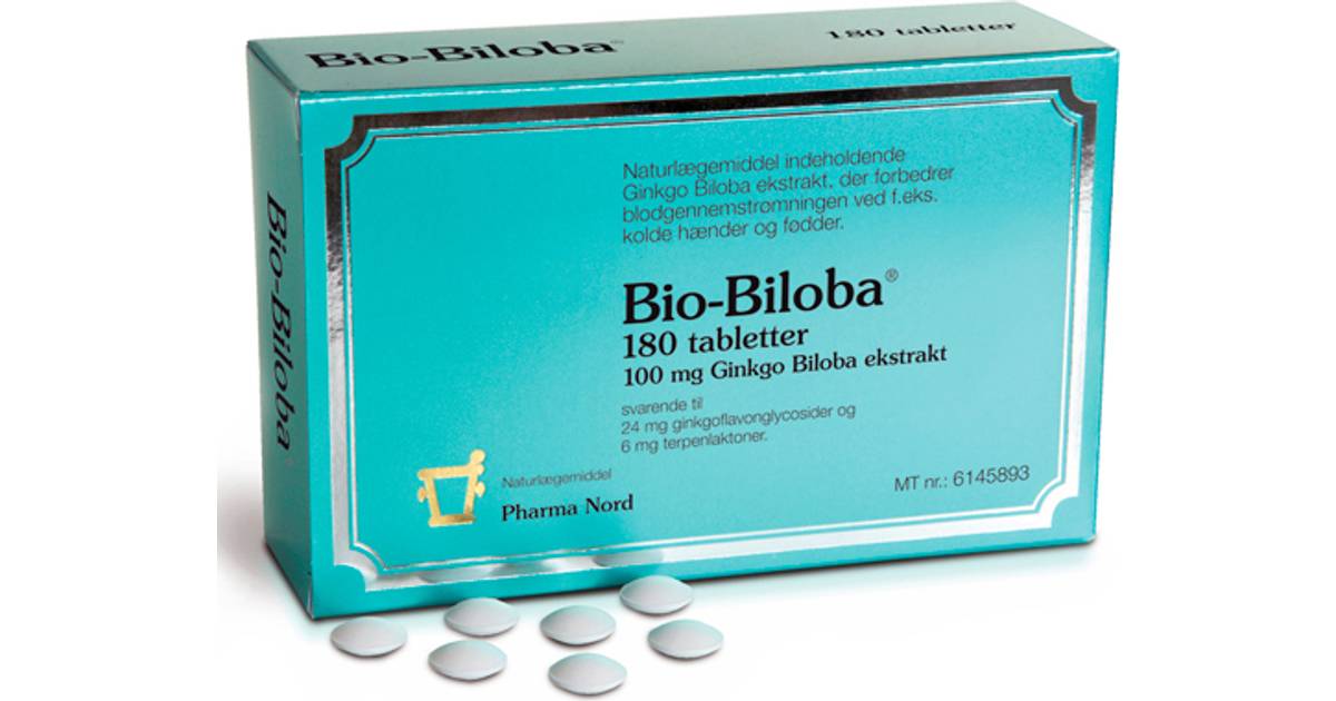 Pharma Nord Bio-Biloba 180 st - Hitta bästa pris, recensioner och ...