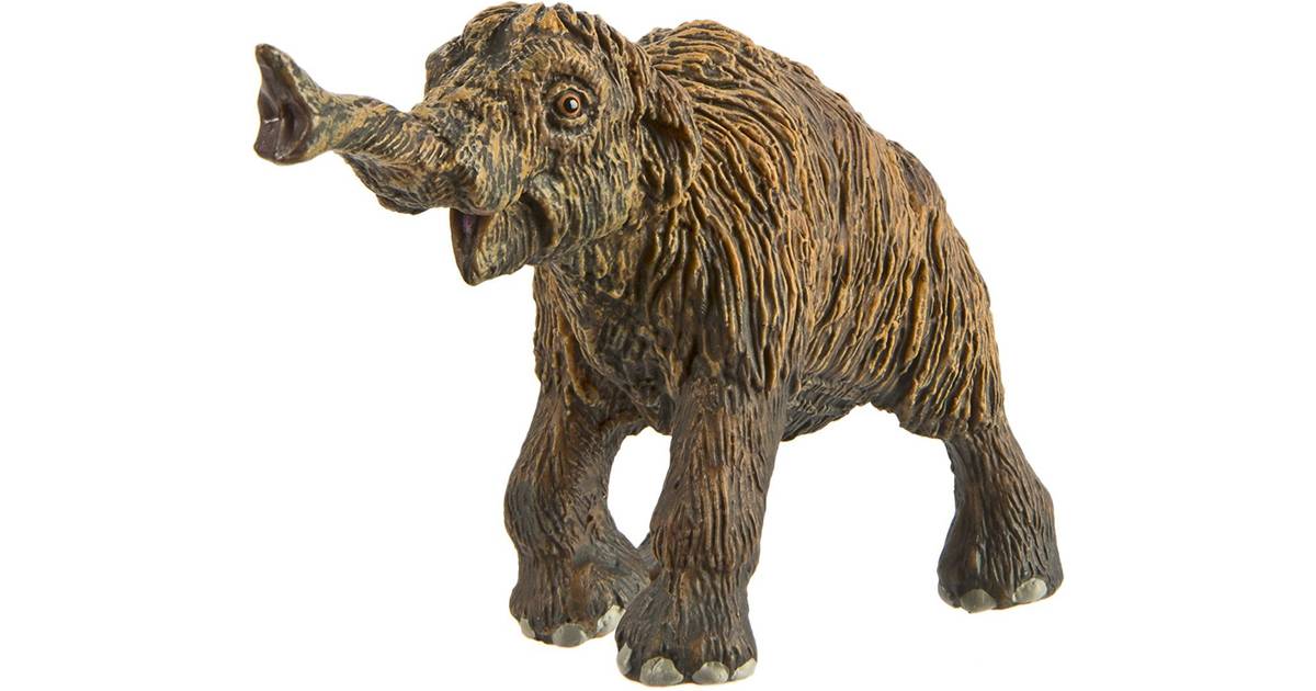NEW Safari WOOLLY MAMMOTH & BABY plastic toy Jurassic Prehistoric DINOSAUR 