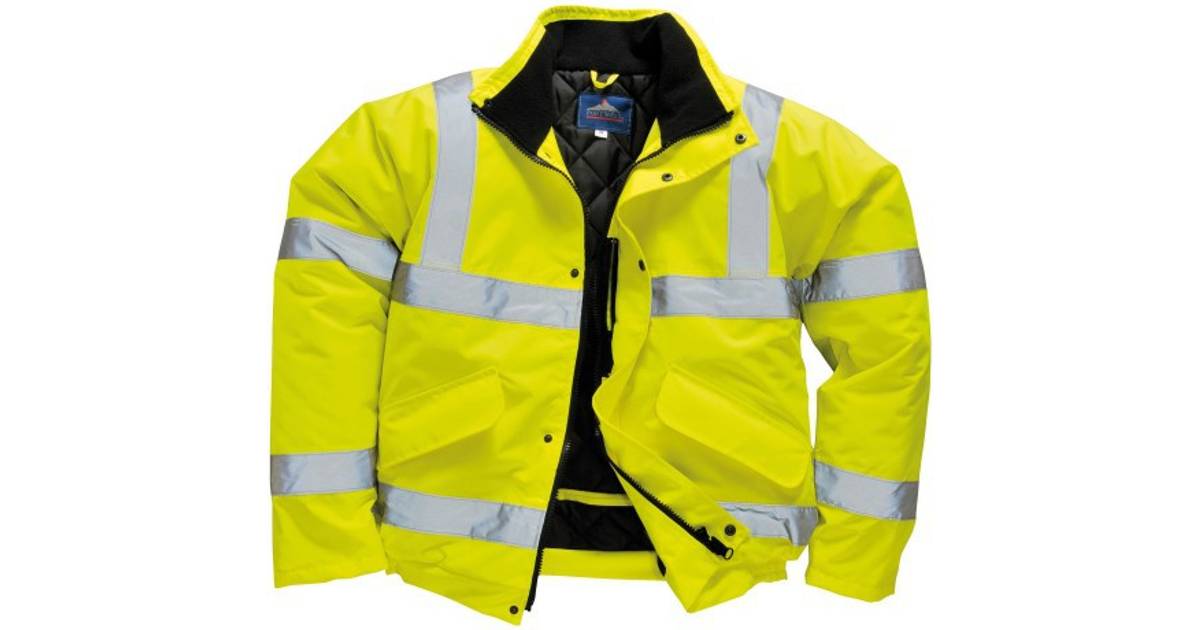 Men's Portwest S463 Hi Vis Work Safety Bomber Jacket