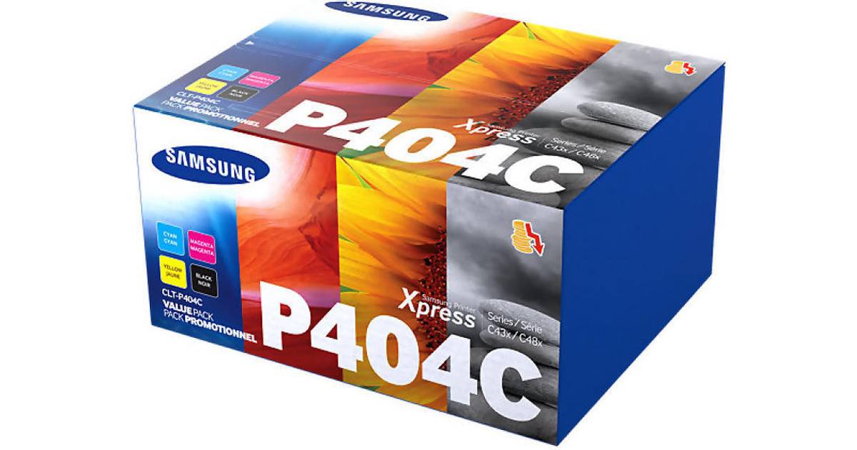4x PRO Patrone ersetzt Samsung CLT-P404C CLT-P404C/ELS 