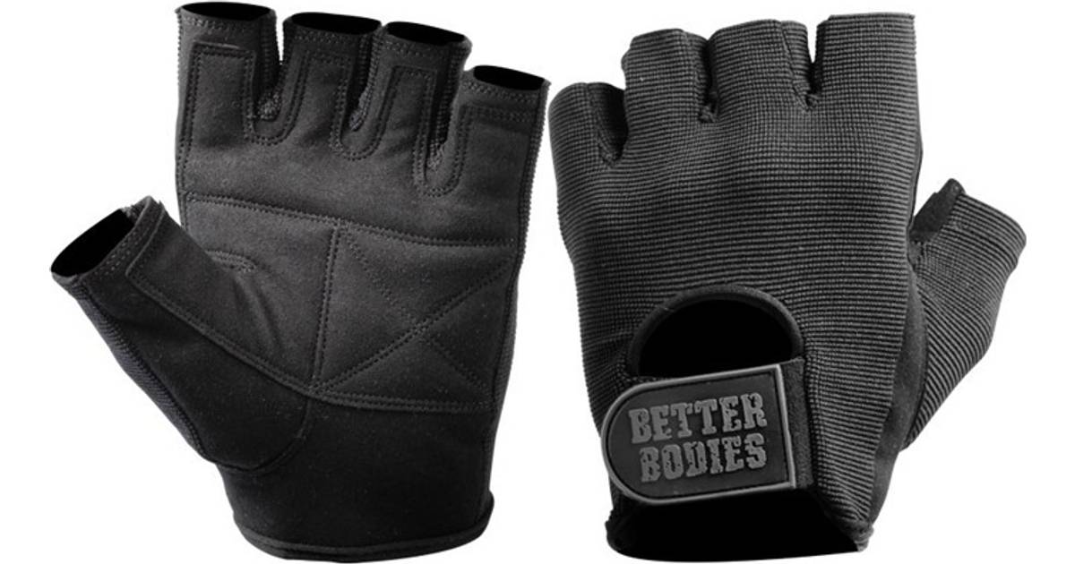 Better Bodies Basic Gym Gloves Schwarz 