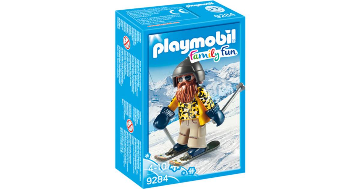 Playmobil Family Fun 9284 Skifahrer mit Snowblades Winter Schnee Ski Figur 