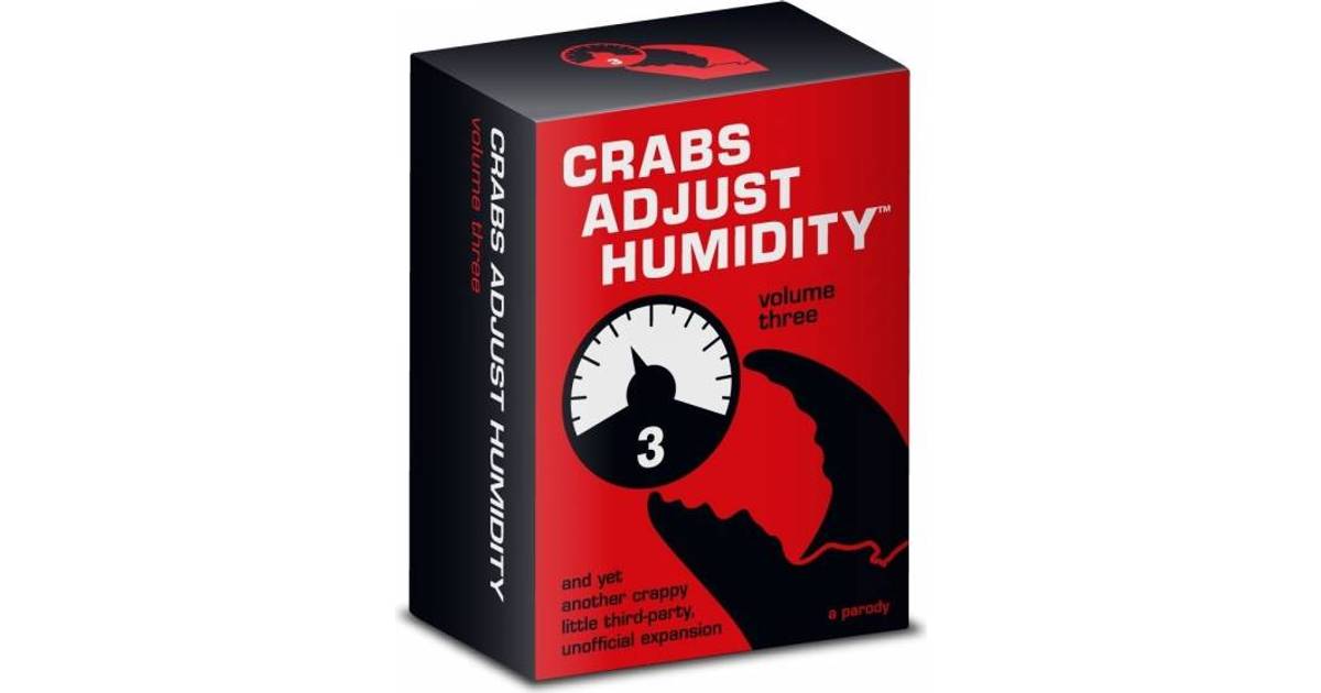 Crabs Adjust Humidity-Vol four; Parody Expansion Cards Against Humanity NEW! 