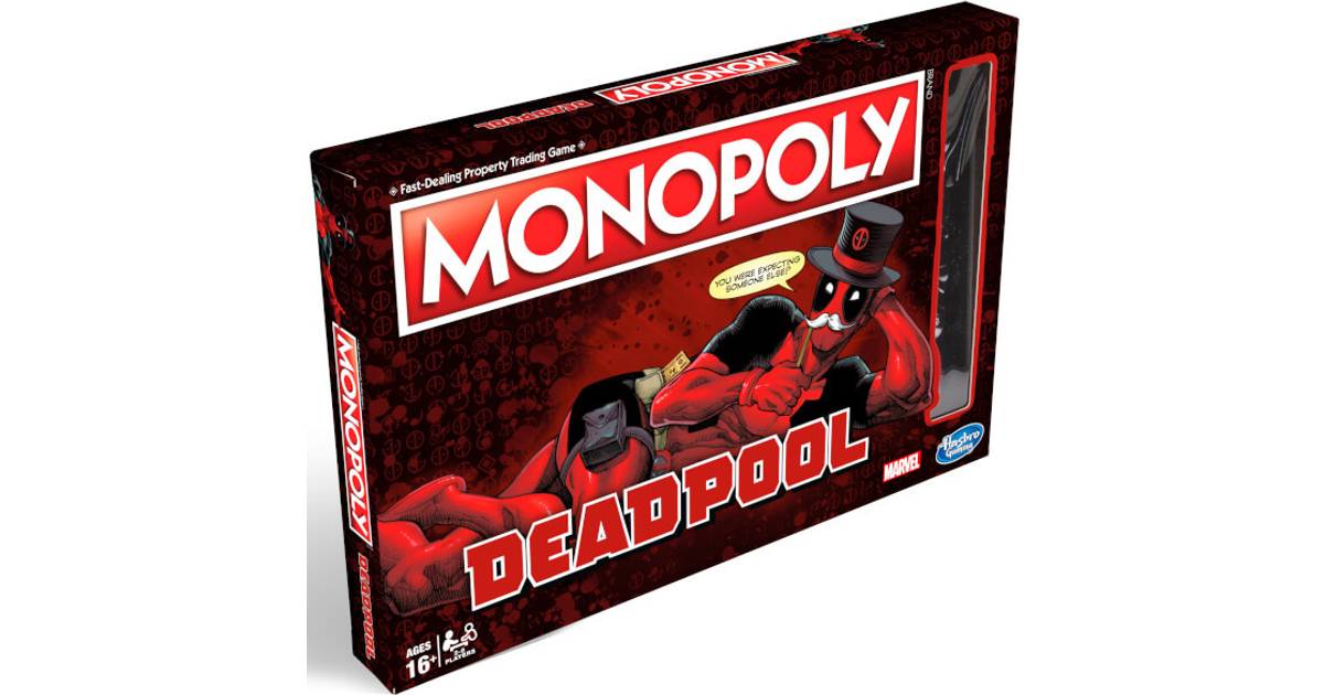 Deadpool Edition Monopoly Board Game 
