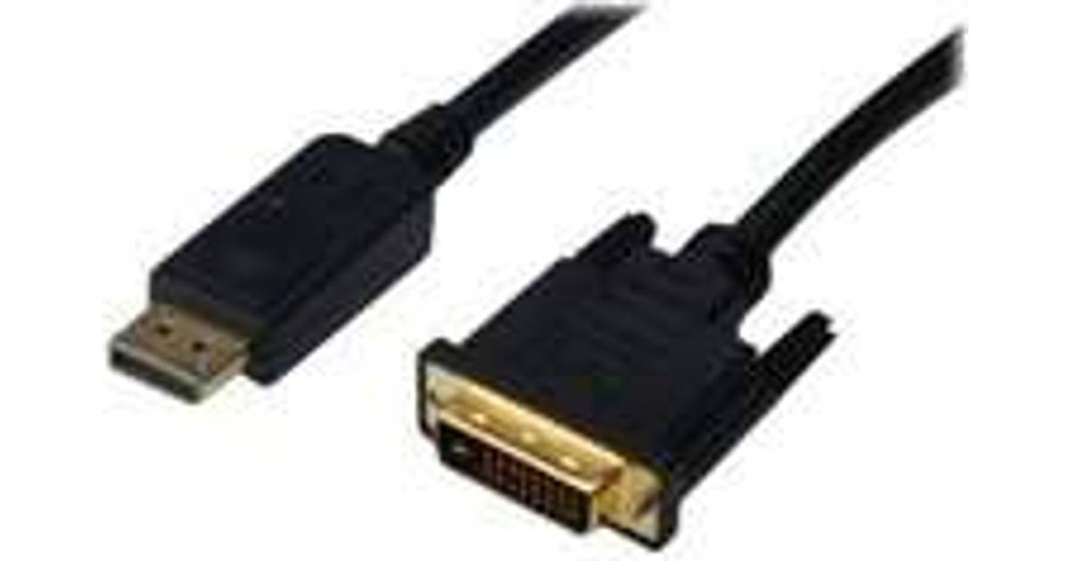 3m Displayport DVI KabelDisplay Port auf DVI-D SteckerDP Adapter schwarz 