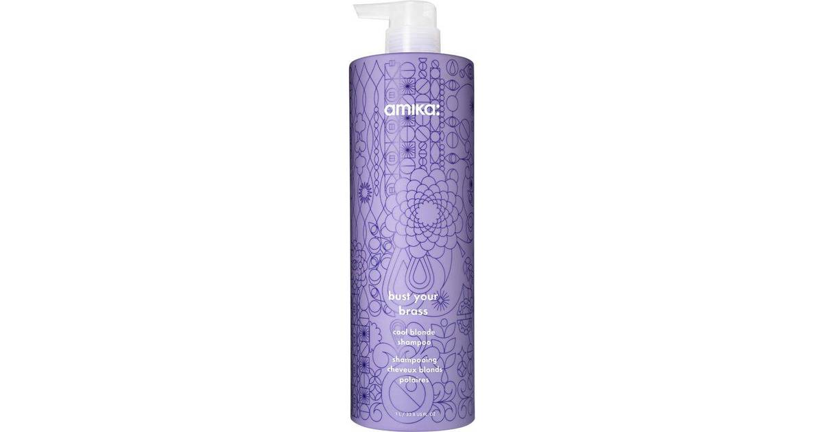 10. Amika Bust Your Brass Cool Blonde Shampoo - wide 1