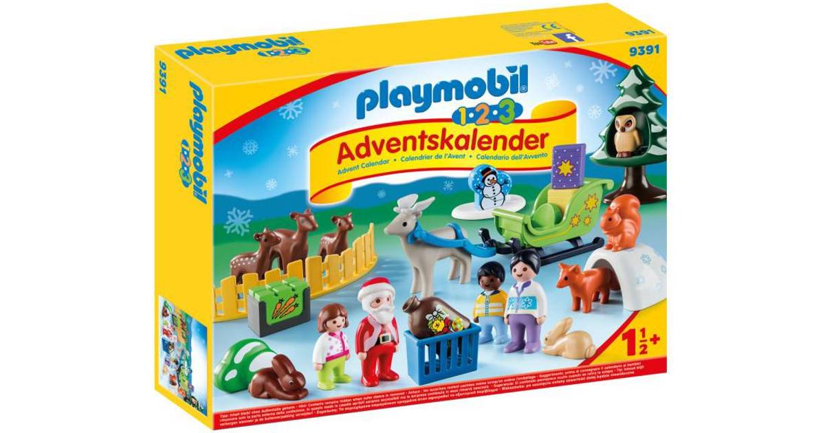 Playmobil 9391 calendario de Adviento 123 waldweihnacht de los animales Christmas nuevo embalaje original 