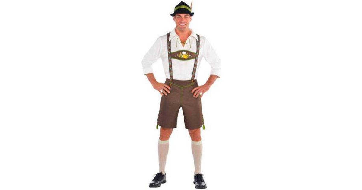 Oktoberfest Man Lederhosen Adult Costume 