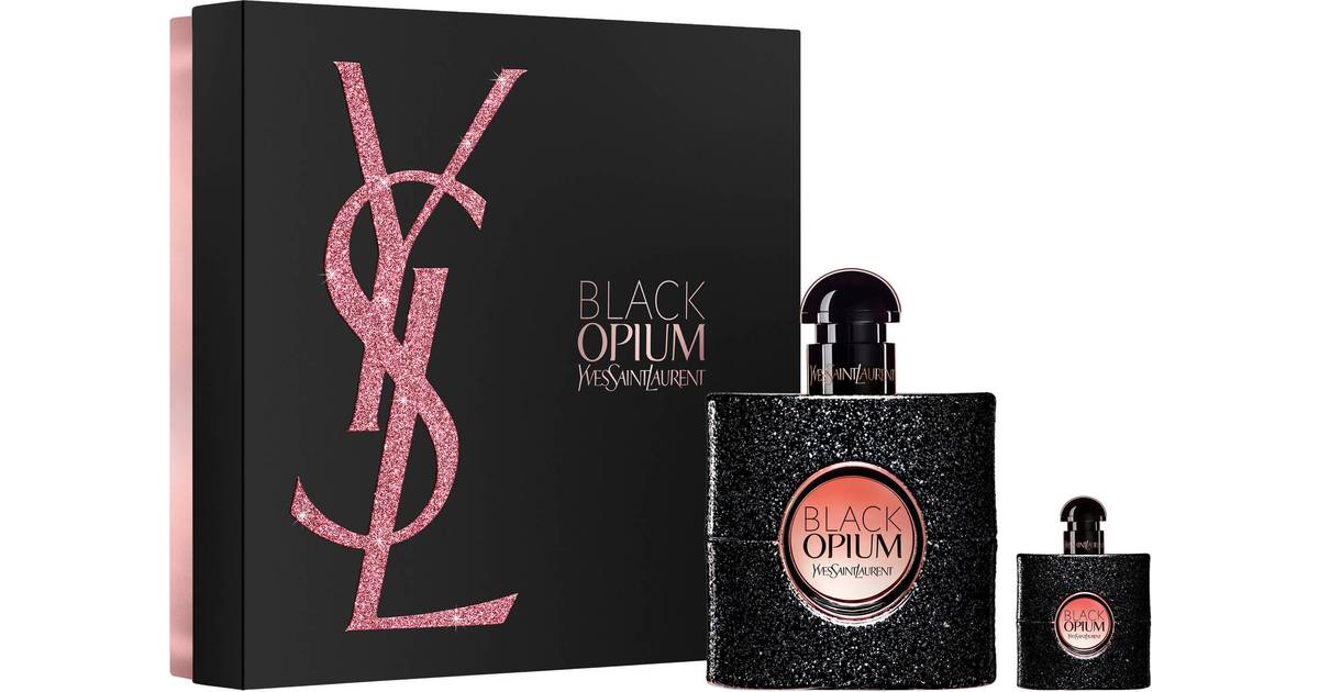Yves Saint Laurent Black Opium EdP Gift Set • Se priser (1