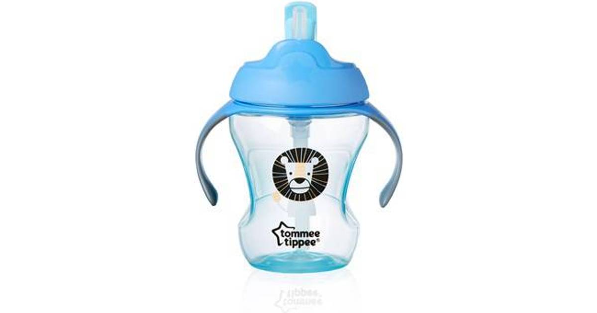 Tommee Tippee Baby Girl Toddler Training Straw Cup With Handles 6 Months 230ml
