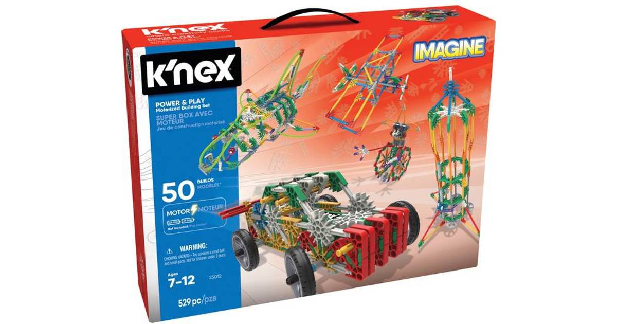 K'NEX Power and Play 50 Model Motorized Building Set 23012 for sale online 