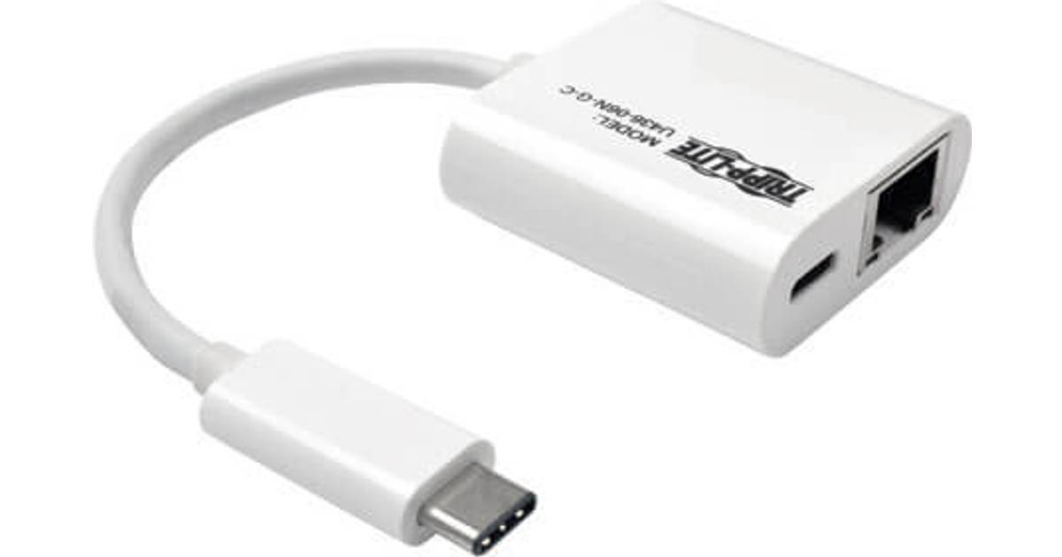 50％OFF】 to C USB Angle Right Lite Tripp Ethernet Eth to 3 Thunderbolt  Adapter, その他ネットワーク機器